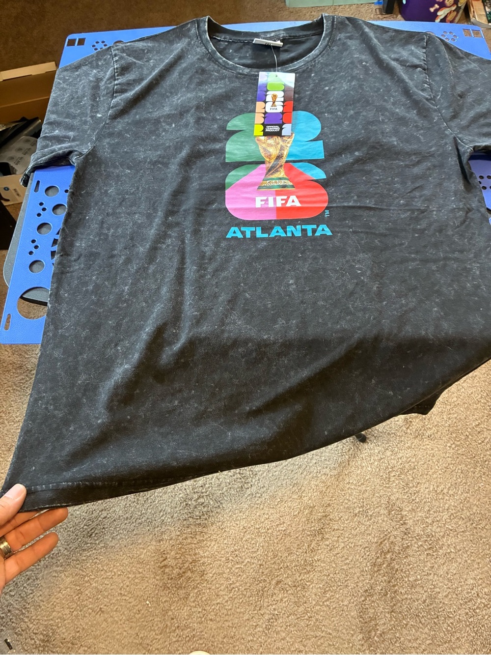 FIFA Atlanta Black Graphic Tee